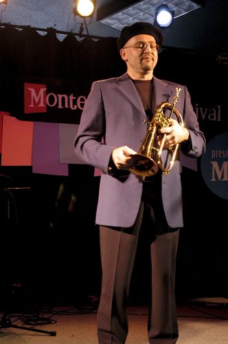 Dmitri Matheny 2004 Monterey Jazz Festival Photo by Stuart Brinin
