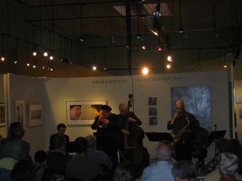 Dmitri Matheny Group Healdsburg Center for the Arts Healdsburg Jazz Festival Benefit April 28, 2012 Photo by Sassy Asbury
