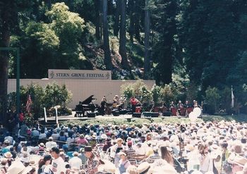 STERN GROVE FESTIVAL Dmitri Matheny Orchestra featuring James Moody, San Francisco, California
