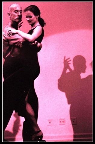 FLORENCE GOULD THEATER Tango dancers Catherine Conway and Roger Hart, Penumbra CD Release Concert, San Francisco, California
