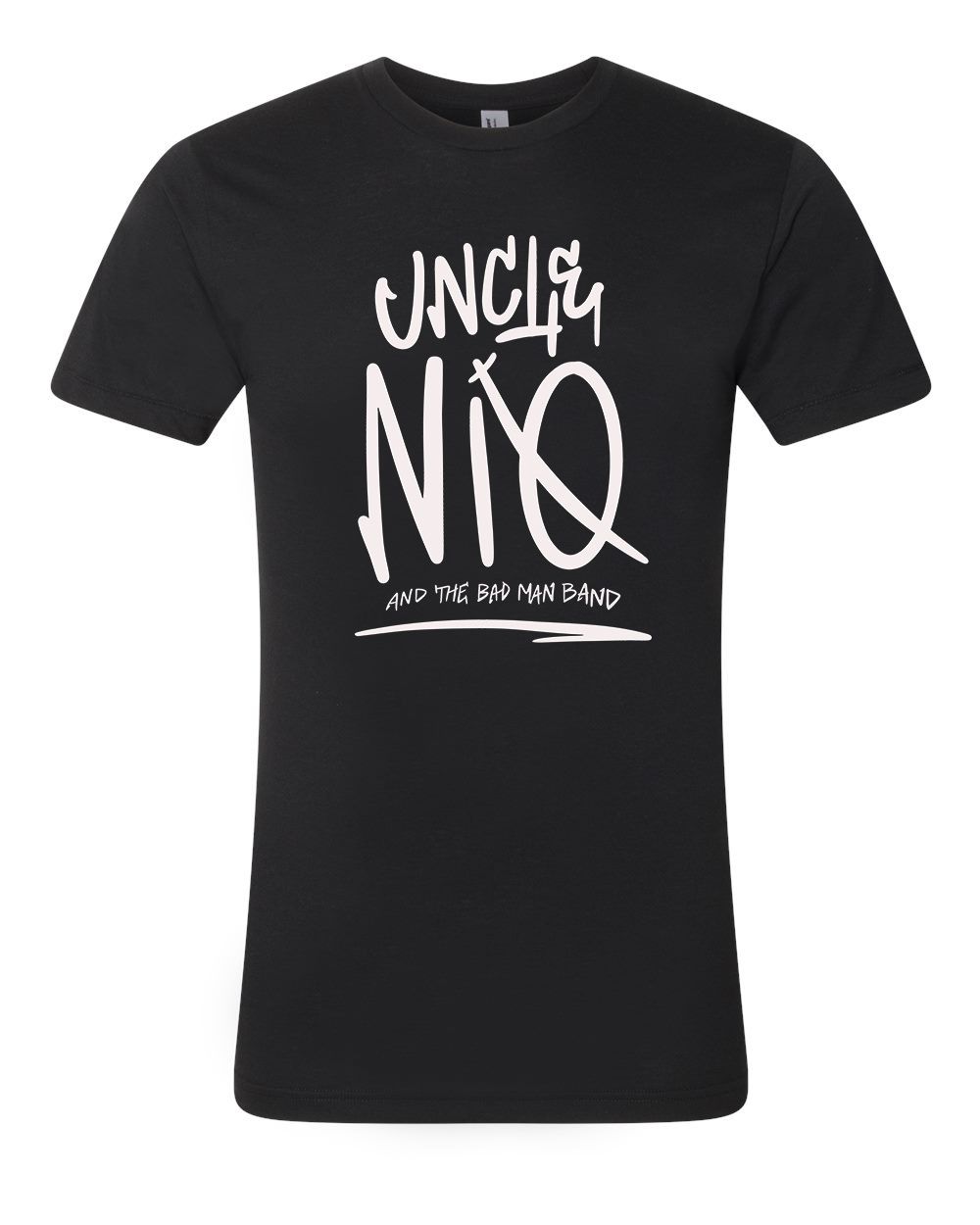 Unisex Uncle Niq and the Bad Man Band Logo t-shirt
