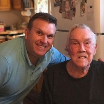 Jason and his Grandfather Garvin Miller
