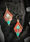 Coral Love Earrings
