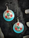 Boho Blue Earrings