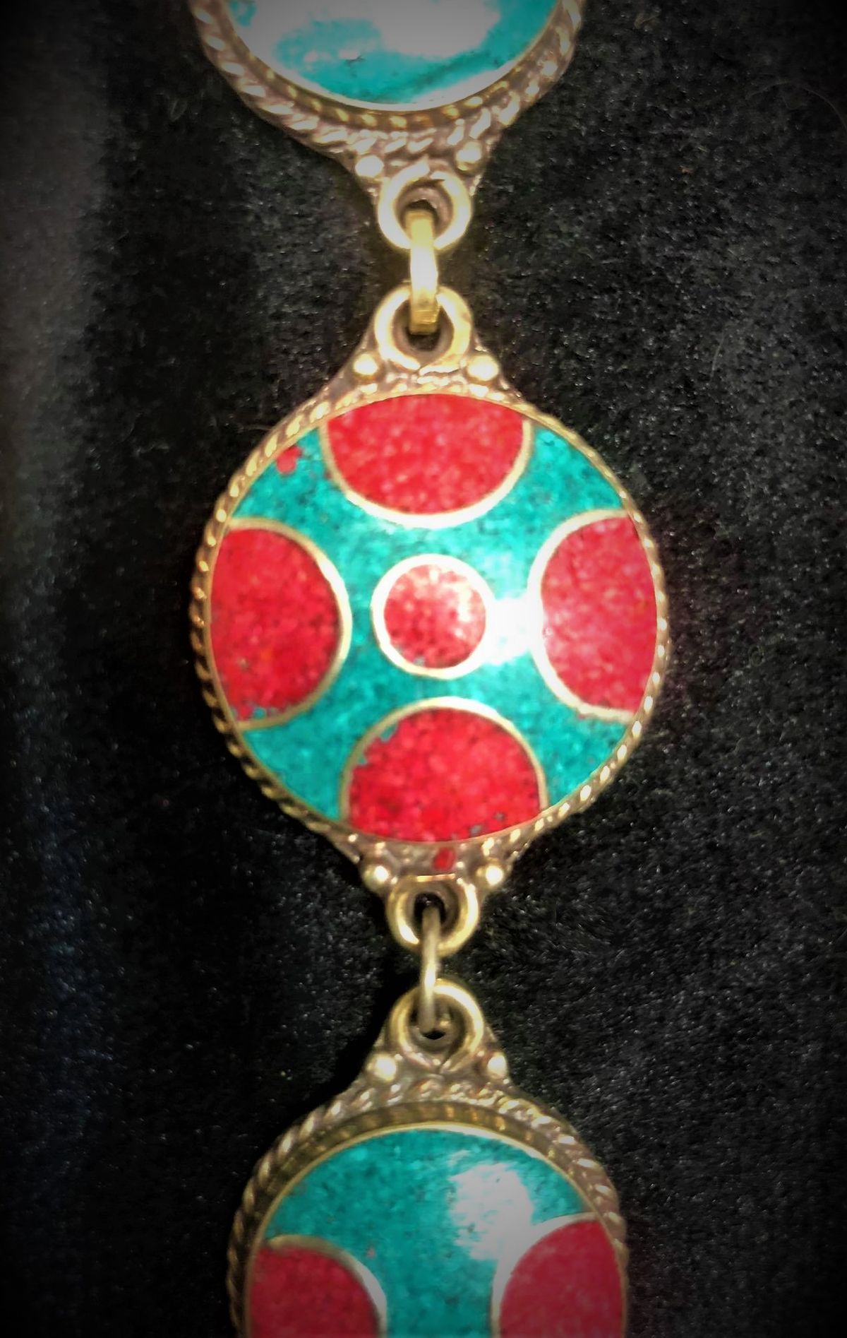Coral and Turquoise