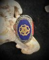 Lapis Flower Ring