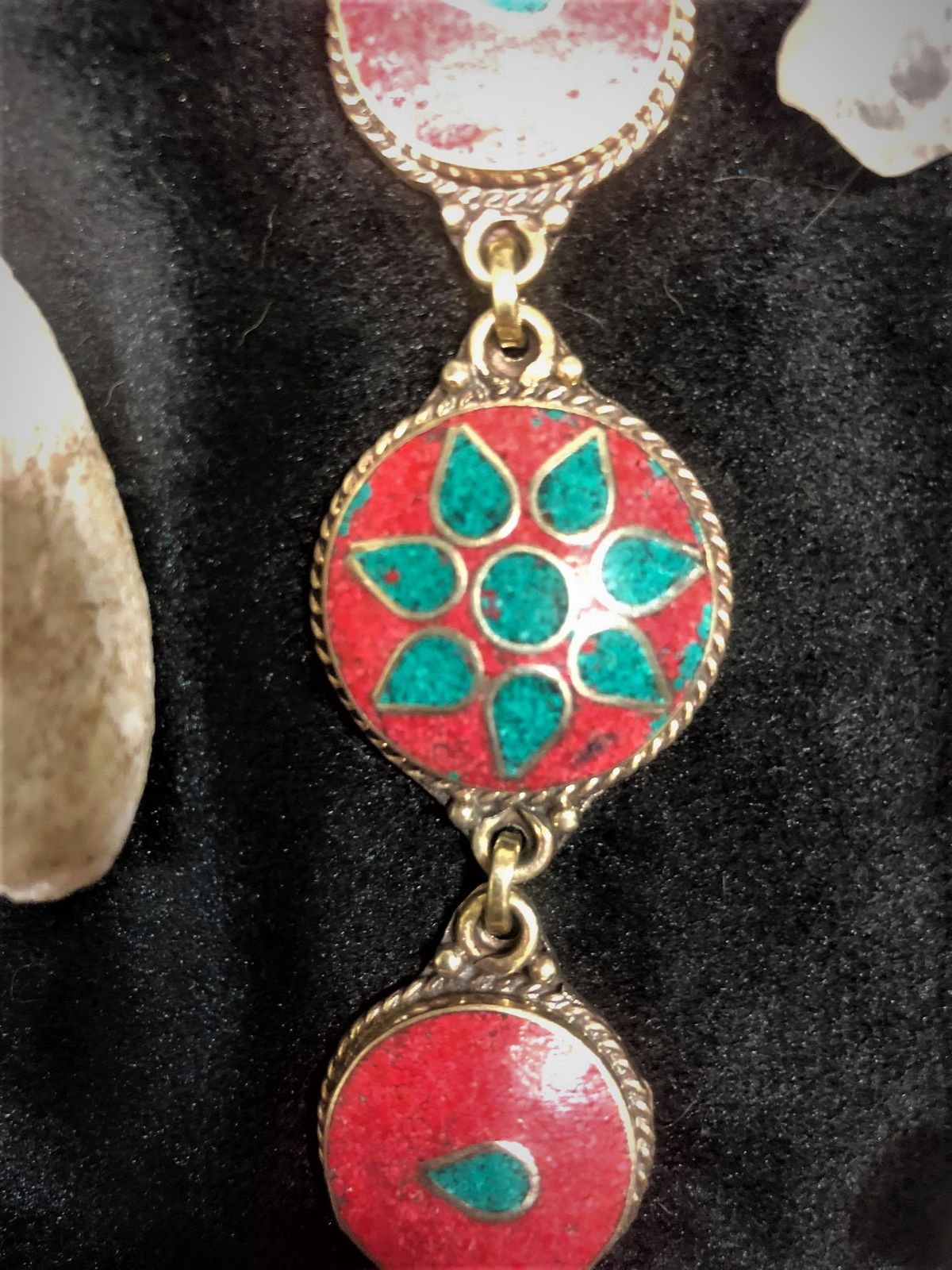 Coral and Turquoise
