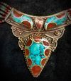 Turquoise and Coral 2