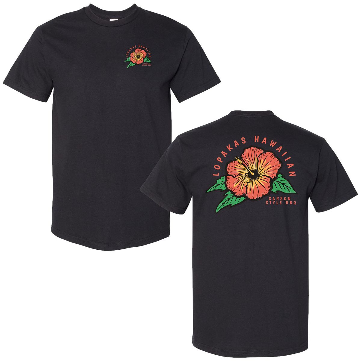 BLACK - BIG HIBISCUS 