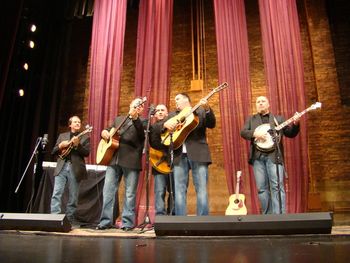 Filming "Songs of The Mountians" TV Show for PBS 2011
