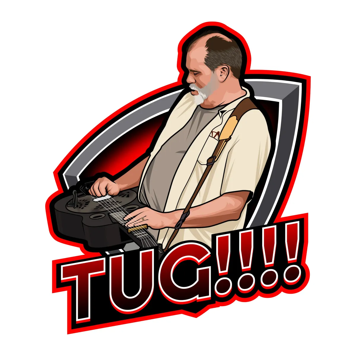 Tug Sticker