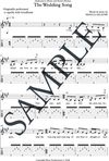 The Wedding Song - guitar TAB & voice