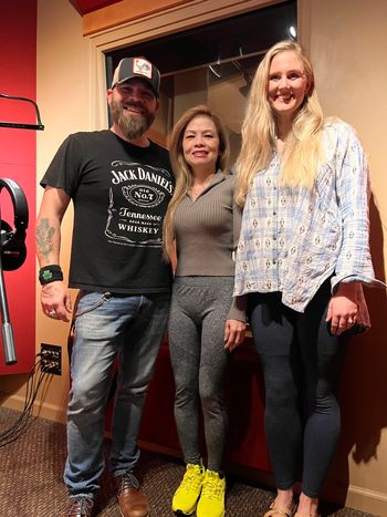 Adam Cunningham, Hien Nguyen and Kayliann Lowe at Beaird Music Group JBD, Volume 3 vocal sessions.
