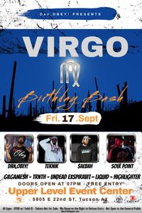Virgo Birthday Bash