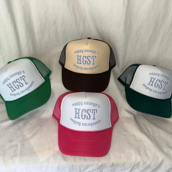 Happy Trucker Hats