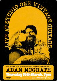 Adam McGrath at Studio 1 Vintage Guitars Auckland