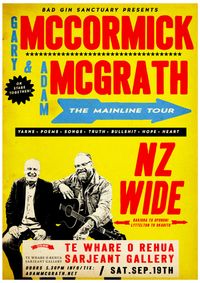 Adam McGrath & Gary McCormick mainline Tour