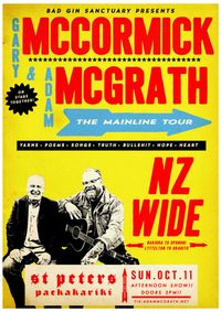Mainline Tour Adam McGrath & Gary McCormick Paekakariki