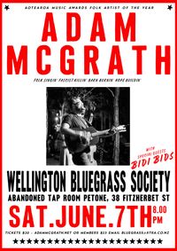 Adam McGrath at The Wellington Bluegrass Society