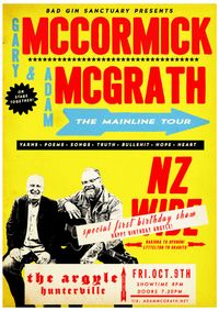 Mainline Tour: Adam McGrath and Gary McCormick Hunterville