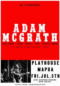 Adam McGrath at the Playhouse Mapua