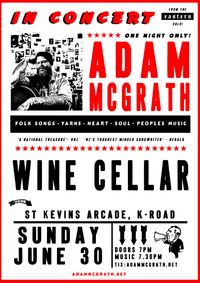 Adam McGrath at the Wine Cellar Auckland