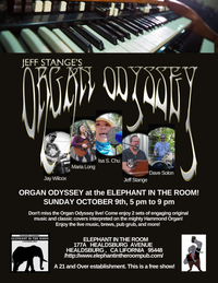 ORGAN ODYSSEY live at the ELEPHANT IN THE ROOM!