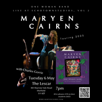 STUDENT TICKET Maryen Cairns + Charles Gorrie -  The Lescar, Sheffield 🥁🎶🌞