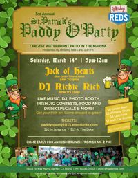It's the 3rd Annual Paddy O'Party featuring the Jack of Hearts!!