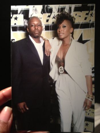 Sheri Hauck w/her 'Right-Hand Man' producer & friend, Tony Hinton
