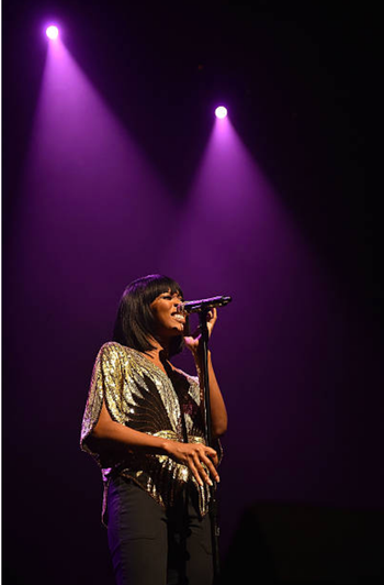 Sheri Hauck opening for Tamia on the Love Life Tour.
