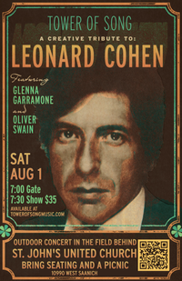 Tower of Song:A Creative Tribute to Leonard Cohen - Deep Cove