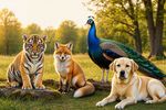Animal Collage 12 Images