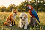 Animal Collage 12 Images