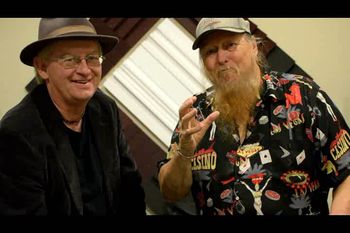 With actor, musician and author Mickey Jones
