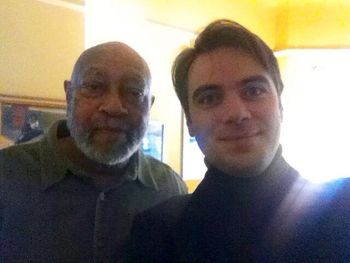 Selfie at Kenny Barron's house
