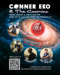 Conner Eko & The Cosmics at Music City San Francisco 