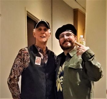 Post-show Red Rubber Ball Singer Don Dannemann
