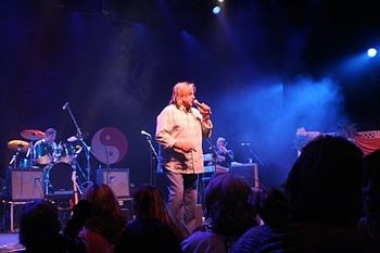 Billy J Kramer with Drew and the band Las Vegas 08
