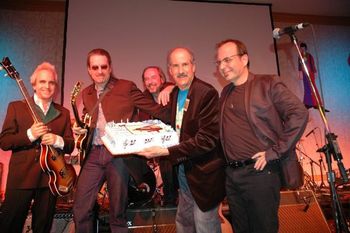 Drew's Bday on stage 2012...thanks guys!
