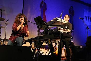 with Ronnie Spector
