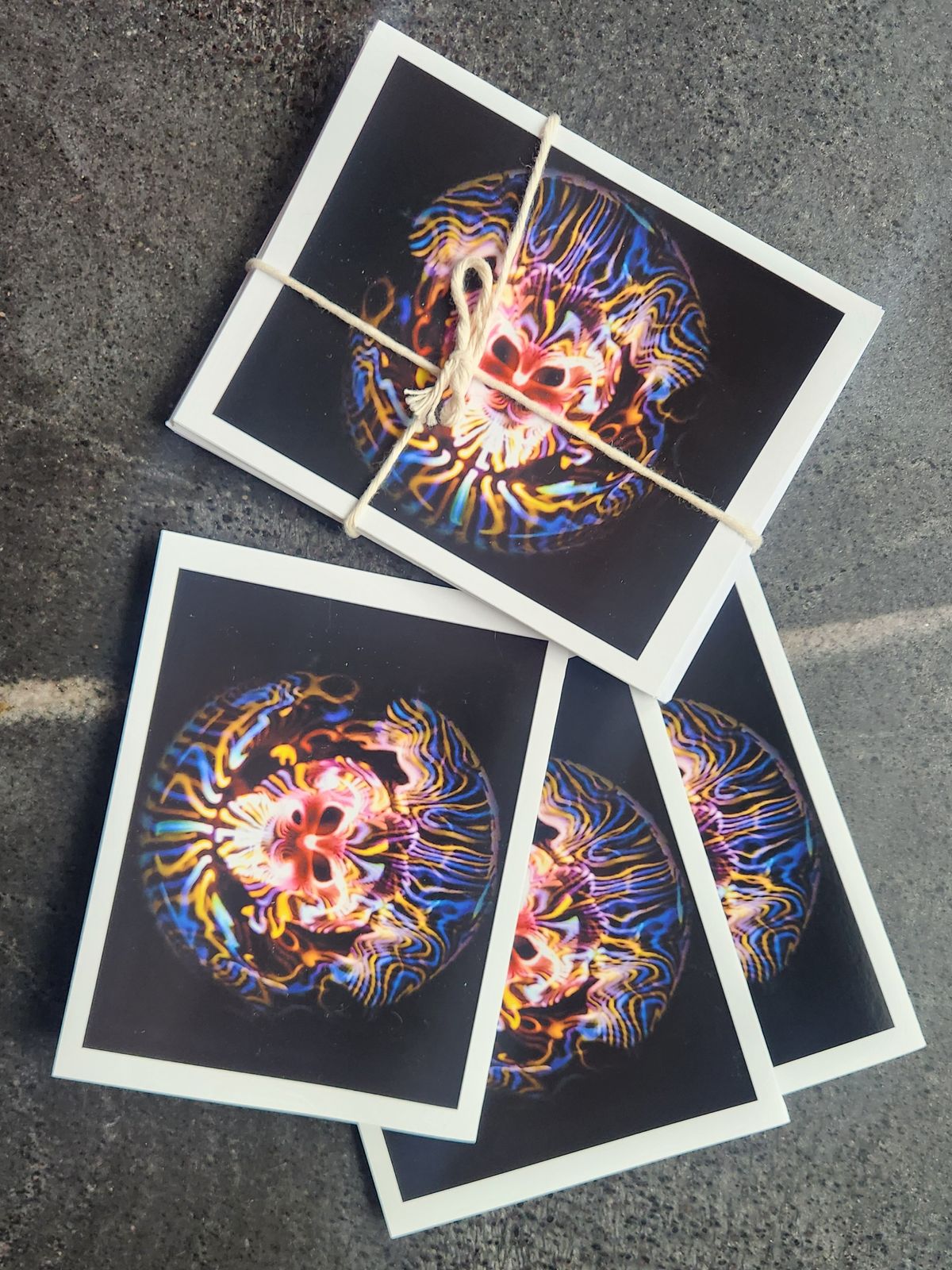HCK Hanuman in Chaga Notecards