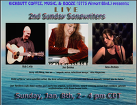 2nd Sunday Songwriters