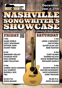 Nashville Songwriters Showcase at the Commodore Grille