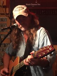 Debi Champion's writers night at the Commodore Grill.