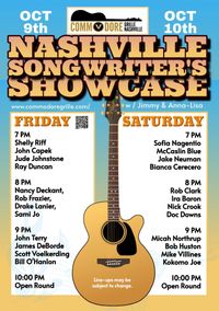 Nashville Songwriters Showcase hosted by Jimmy & Anna Lisa