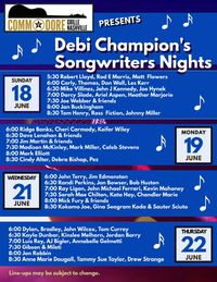 Debi Champions Songwriter Nights