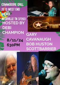 Debi Champion’s Songwriter Night at Commodore Grille