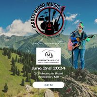 Jarred Grant solo acoustic at Mountainside Bakery & Cafe