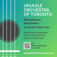 Ukulele Orchestra of Toronto Spring Concert